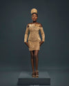 Shinne's Golden Convertible Dress - SHINNE