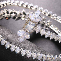 Full diamond open zircon bracelet, retro style multi-layered bracelet, women's fashionable and versatile bracelet - SHINNE