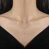 Butterfly Tassel Luxurious Necklace - SHINNE