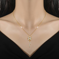 Butterfly Tassel Luxurious Necklace - SHINNE