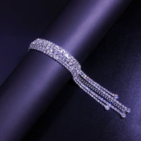 Best - selling bracelet, high - end luxury rhinestone multi - layer tassel full diamond bracelet for women Bracelet - SHINNE