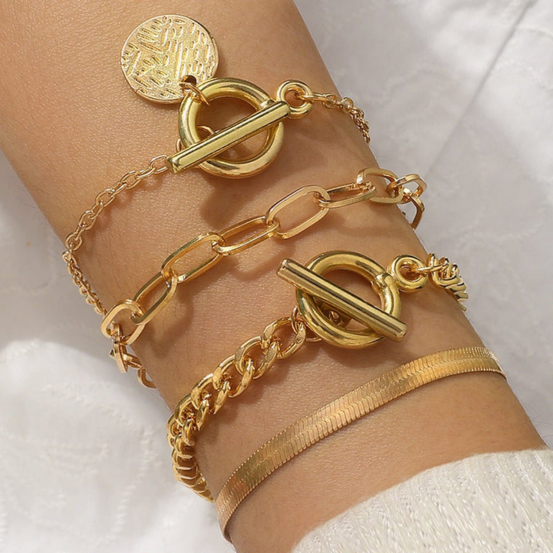 European and American cross - border hand jewelry set - SHINNE
