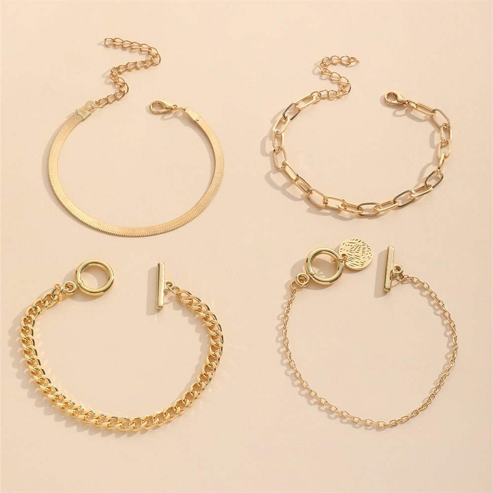 European and American cross - border hand jewelry set - SHINNE