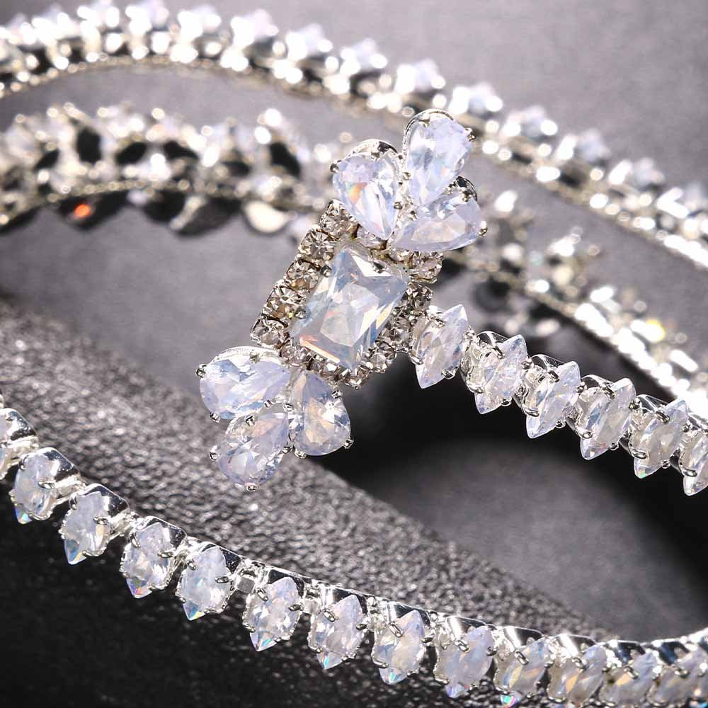 Full diamond open zircon bracelet, retro style multi - layered bracelet, women's fashionable and versatile bracelet - SHINNE