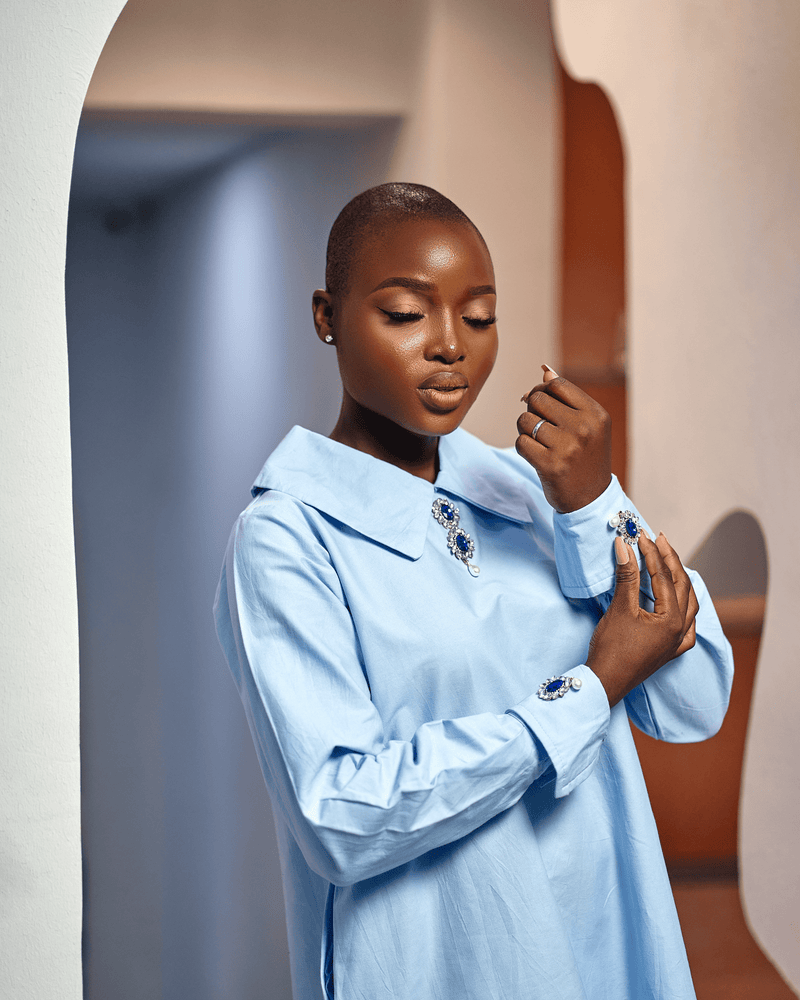 The Ocean Pearl Dress - SHINNE